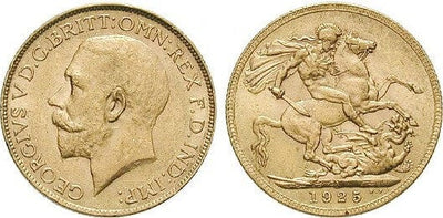 kosuke_dev 南アフリカ ジョージ5世 1925年 ポンド 金貨 極美品