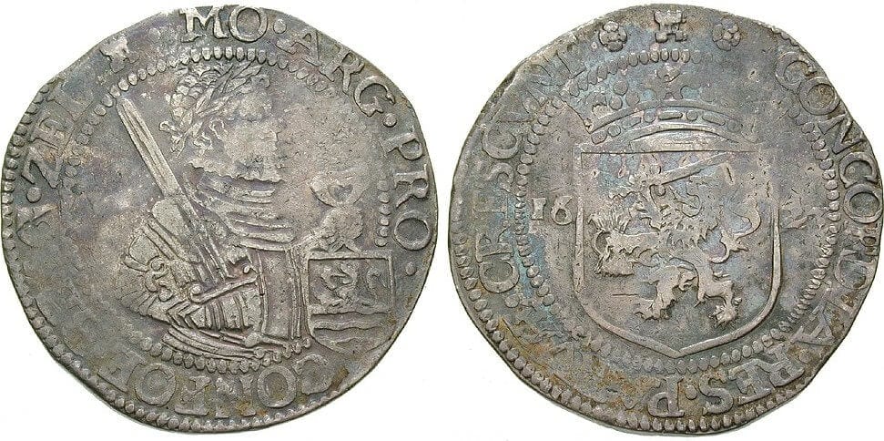 kosuke_dev オランダ ヘルダーランド 1623年 ライヒスターラー 銀貨 美品