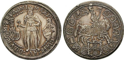 kosuke_dev ドイツ マクシミリアン3世・フォン・エスターライヒ 1612年 1/4ターラー（ターレル） 銀貨 美品／極美品