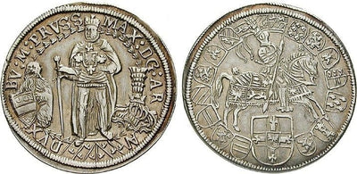 kosuke_dev ドイツ マクシミリアン3世・フォン・エスターライヒ 1612-1618年 1/4ターラー（ターレル） 銀貨 美品／極美品