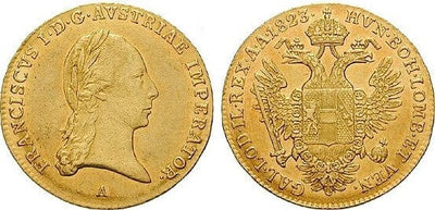 kosuke_dev 神聖ローマ帝国 オーストリア フランツ2世 1823年 ダカット 金貨 美品+