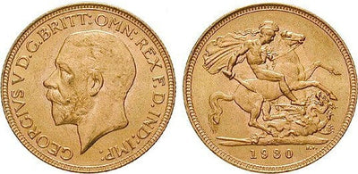 kosuke_dev 南アフリカ共和国 ジョージ5世 1930年 ポンド 金貨 極美品