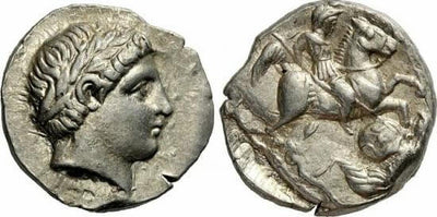kosuke_dev 古代ギリシャ パエオニア王国 パトラオス BC315-335年 テトラドラクマ 極美品