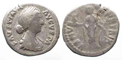 kosuke_dev ローマ帝国 ファウスティナ デナリウス 169-175年 美品