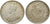 kosuke_dev イギリス領インド帝国 ジョージ5世 1914年 1/2ルピー 銀貨 準未使用