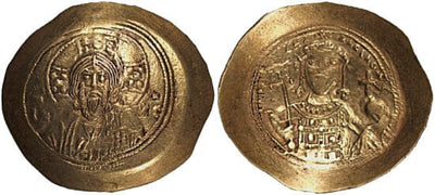 kosuke_dev ビザンツ帝国 ミカエル7世ドゥーカス ノミスマ金貨 1071-1078年 極美品