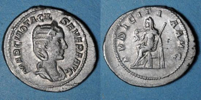 kosuke_dev ローマ帝国 ピリッポス1世 デナリウス貨 244-245年