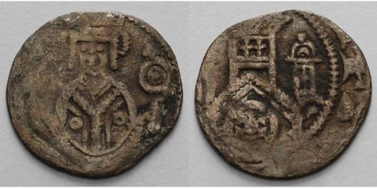 kosuke_dev パーダーボルン教区 1277-1307年 デナリウス貨 美品