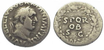 kosuke_dev ローマ帝国 ユリウス・クラウディウス朝 ウィテリウス 69年 デナリウス貨 美品