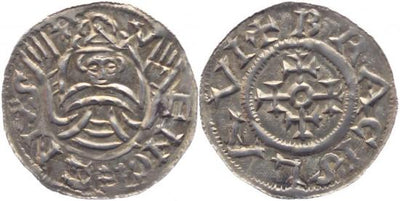kosuke_dev ローマ帝国 ベーメン 1028-1034年 デナリウス貨 未使用