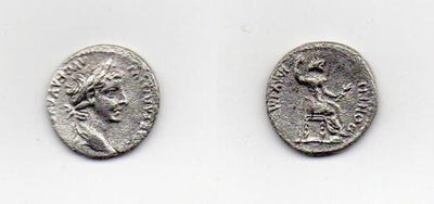 kosuke_dev ローマ帝国 ティベリウス 14-37年 デナリウス貨 美品