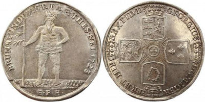 kosuke_dev ハノーバー 1725年 ブラウンシュヴァイク=カレンベルク ゲオルグ1世 ターレル銀貨 美品