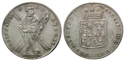 kosuke_dev ハノーバー 1764年 リューネブルク ゲオルグ3世 ターレル銀貨 美品