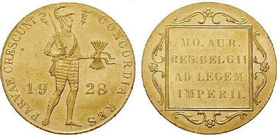 kosuke_dev オランダ ウィルヘルミナ 1928年 ダカット 金貨 準未使用