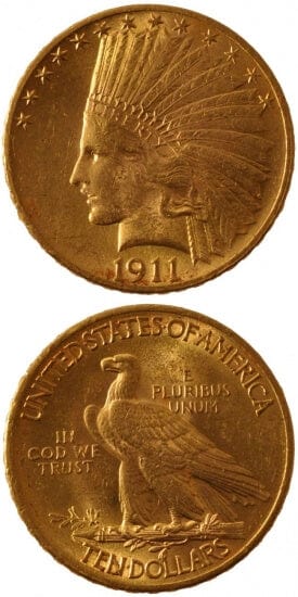 美術品/アンティークお値引き　インディアンコイン1911年