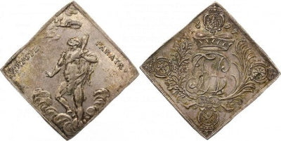 kosuke_dev ザクセン王国 フリードリヒ・アウグスト1世 1694-1733年 1697年 ターレルクリフ 極美品+