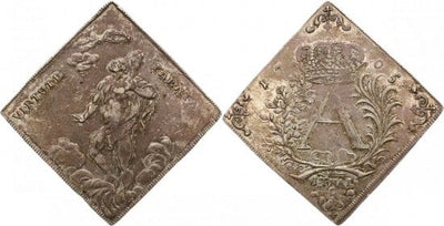 ザクセン王国 フリードリヒ・アウグスト1世 1694-1733年 1705年 ターレルクリフ 極美品