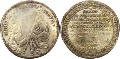 kosuke_dev ザクセン アルベルティン ヨハン・ゲオルク3世 1680-1691年 1691年 ターレル 銀貨 美品