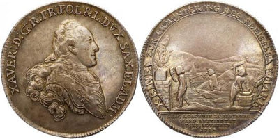 kosuke_dev ザクセン アルベルティン フランツ・クサーヴァー・アルベルト 1765年 プレミアムターレル 美品