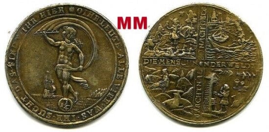 kosuke_dev ブラウンシュヴァイク フリードリヒ・ウルリヒ 1613-1634年 1620年 1 1/4 ターレル 銀貨 美品