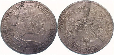 kosuke_dev ブランズウィック アウグスト2世 1660年 1 1/2ターレル 銀貨 美品
