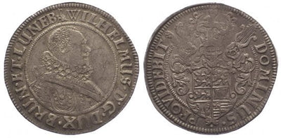 kosuke_dev ブランズウィック ヴィルヘルム 1603-1642年 ターレル 銀貨 美品+
