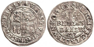kosuke_dev ブランズウィック ヘルツォーク・アウグスト・エルダー 1623年 1/16ターレル 銀貨 美品
