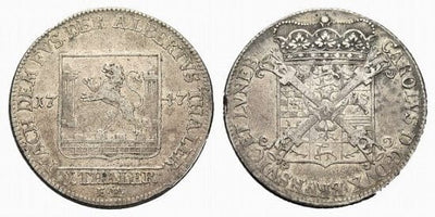 kosuke_dev ブラウンシュヴァイク カール1世 1735-1780年 1747年 アルベルターレル 銀貨 硬貨地板 美品