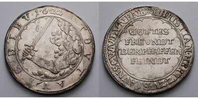 kosuke_dev ドイツ パーダーボルン教区 1622年 ターレル 銀貨 極美品-美品
