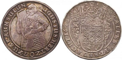 kosuke_dev ブラウンシュヴァイク アウグスト2世 1635-1666年 1648年 ターレル 銀貨 美品