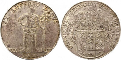 kosuke_dev ブラウンシュヴァイク ルートヴィヒ・ルドルフ 1731-1735年 1733年 ターレル 銀貨 極美品-美品
