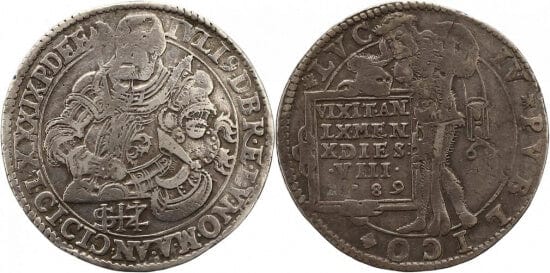 kosuke_dev ブラウンシュヴァイク ユリウス・エルンスト 1568-1589年 1589年 ターレル 銀貨 美品