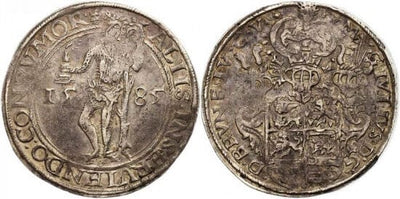 kosuke_dev ブラウンシュヴァイク ユリウス・エルンスト 1568-1589年 1585年 リッチターレル 銀貨 極美品