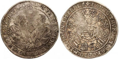 kosuke_dev ブラウンシュヴァイク ザクセン ヨハン・フリードリヒ・ヴィルヘルム 1598年 ターレル 銀貨 美品