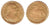kosuke_dev ブラウンシュヴァイク カール1世 1735-1780年 1745年 5ターレル 金貨 美品