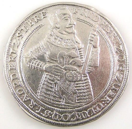 kosuke_dev ブラウンシュヴァイク リューネブルク ツェレ 1641-1649年 1 ターレル 銀貨 美品