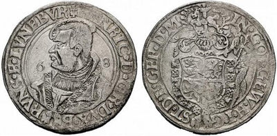 kosuke_dev ブラウンシュヴァイク ヘンリー・ヤンガー 1514-1568年 1568年 ターレル 銀貨 美品
