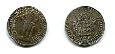 kosuke_dev ブラウンシュヴァイク フリードリヒ・フォン・ツェレ 1636-1648年 ターレル 銀貨 美品