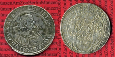 kosuke_dev ブラウンシュヴァイク クリスチャン・フォン・ミンデン 1622年 ターレル 銀貨 極美品-美品