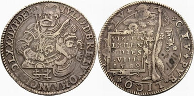 kosuke_dev ブラウンシュヴァイク ユリウス・エルンスト 1568-1589年 1589年 ターレル 銀貨 美品