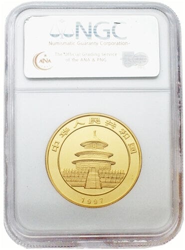 NGC MS中国 パンダ金貨 1oz 元 年   アンティークコイン