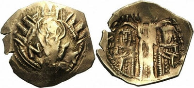 kosuke_dev ビザンツ帝国 ヨハネス5世 ヨハネス6世 1325-1328年 ヒュペルピュロン 金貨 極美品-美品