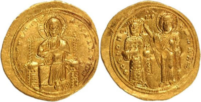 kosuke_dev ビザンツ帝国 ロマノス3世アルギュロス ヒスタメノン・ノミスマ金貨 1028-1034年 極美品