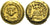 ビザンツ帝国 コンスタンス2世 ソリダス金貨 641-668年 極美品