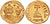 kosuke_dev ビザンツ帝国 コンスタンス2世 ソリダス金貨 641-668年 美品