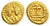 ビザンツ帝国 ヘラクレイオス コンスタンティヌス 613-638年 ソリダス 金貨 美品