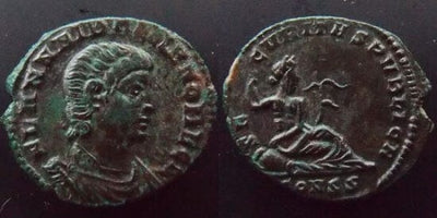ローマ帝国 ハンニバリアヌス フォリス硬貨 336-337年 極美品 レア
