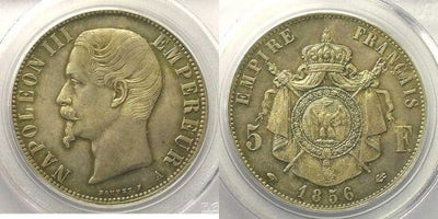 kosuke_dev PCGS パリ ナポレオン3世 1856年 5フラン 金貨 MS64
