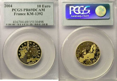 kosuke_dev PCGS フランス 2004年 10ユーロ 金貨 PR69