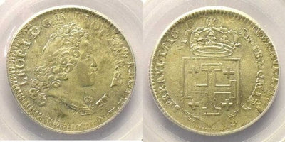kosuke_dev PCGS ロレーヌ公国 レオポルド1世 1716年 テストン 銀貨 MS62